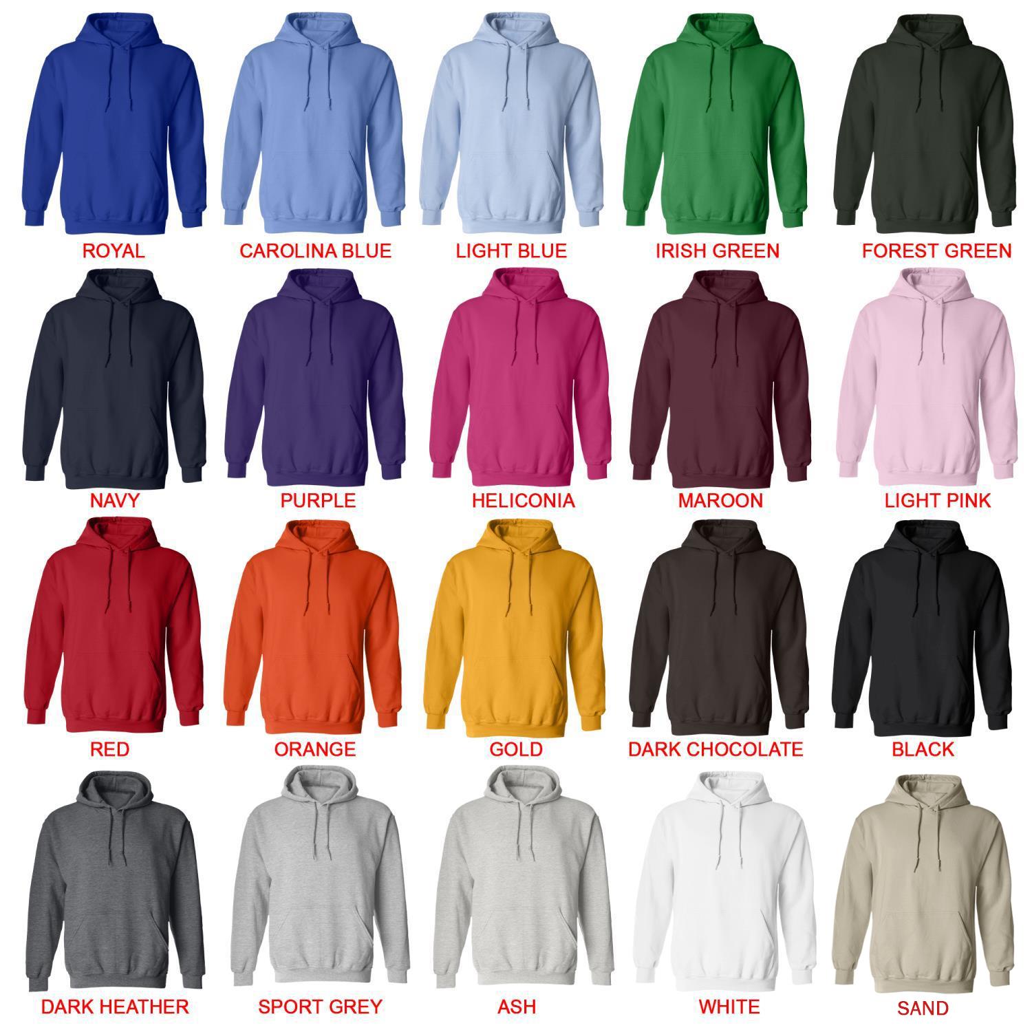hoodie color chart - Ninja Turtles Merch
