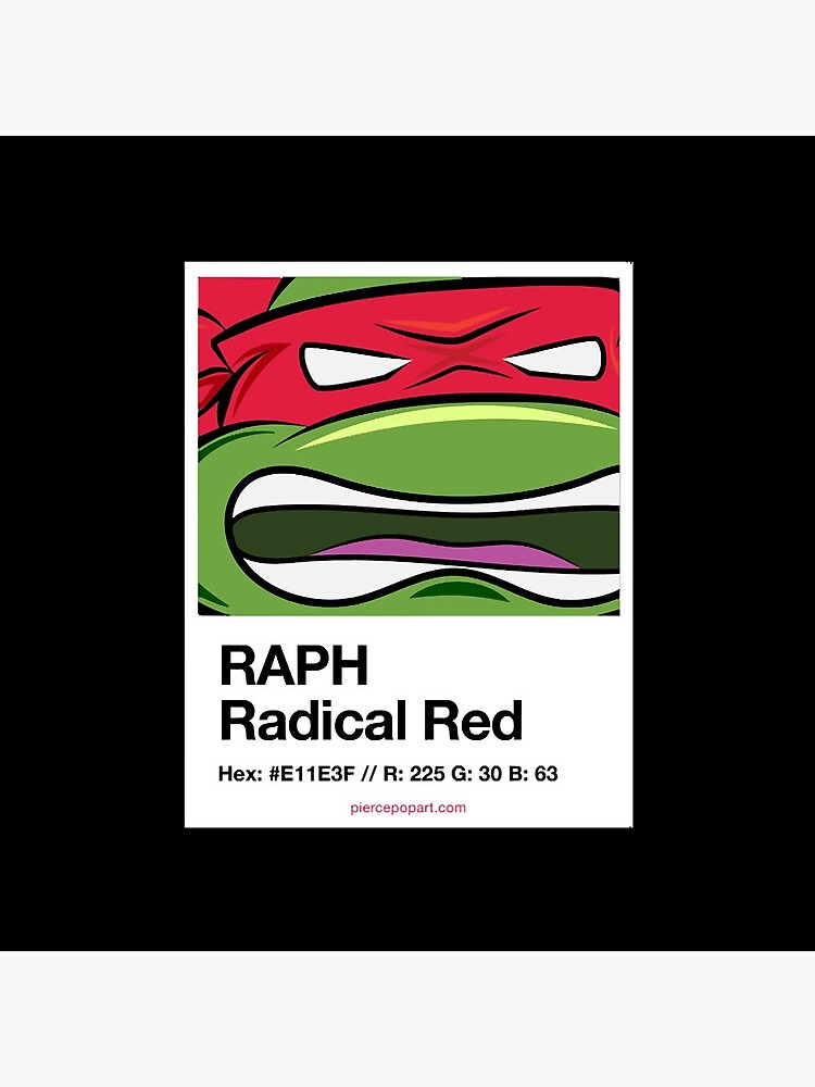 Raphael Red Tmnt Throw Pillow - Image 2