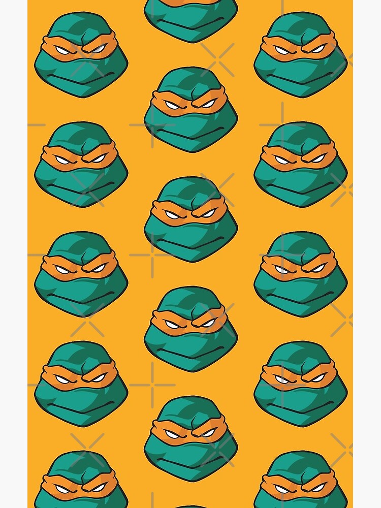 Tmnt Michelangelo Face Shower Curtain - Image 2