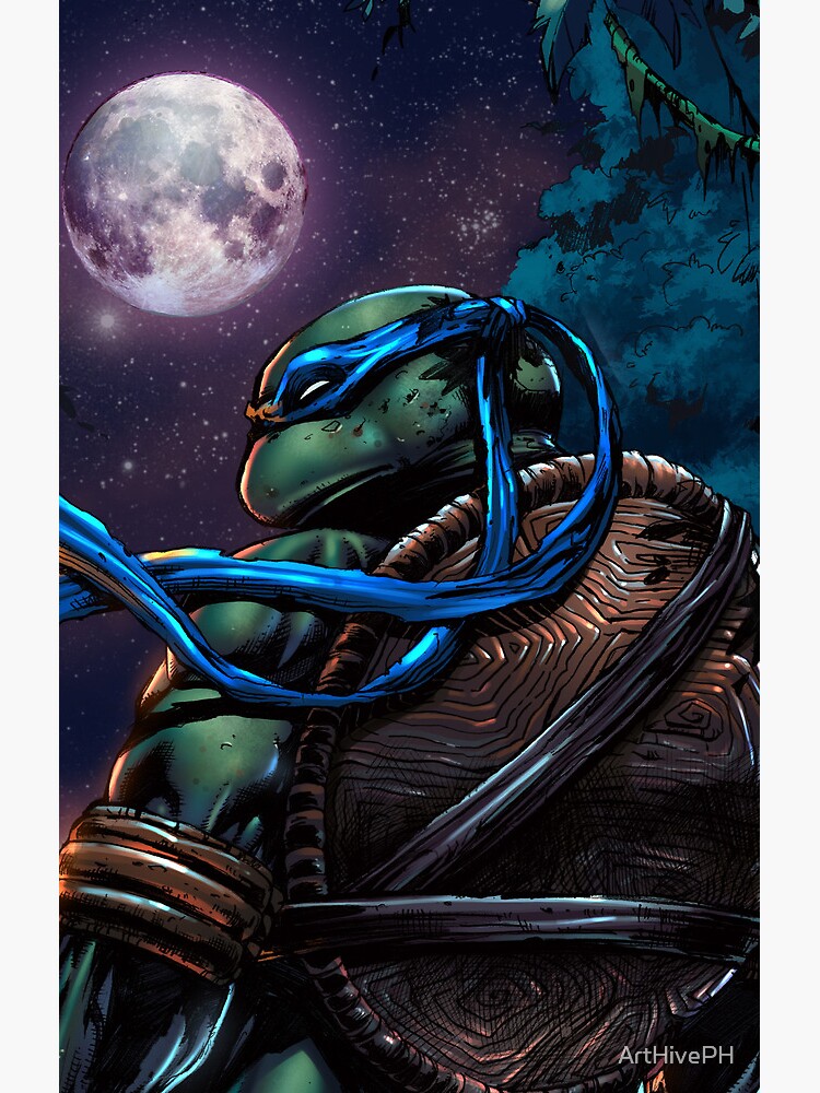 Tmnt Leonardo Shower Curtain - Image 2