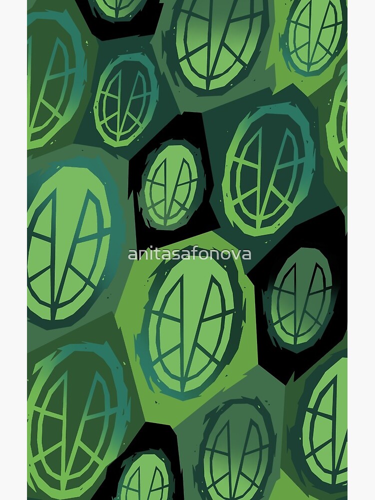 T Emblems Shower Curtain - Image 2