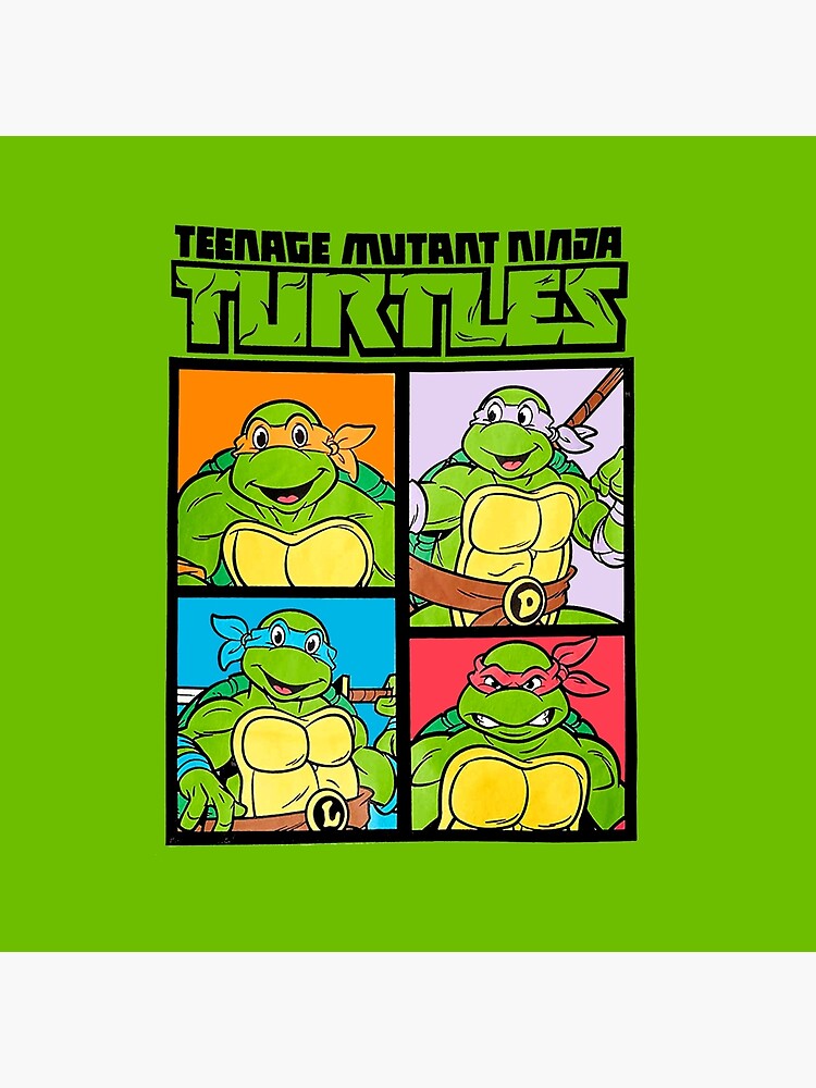 Teenage Turtles Vintage Retro 80s Tapestry - Image 2