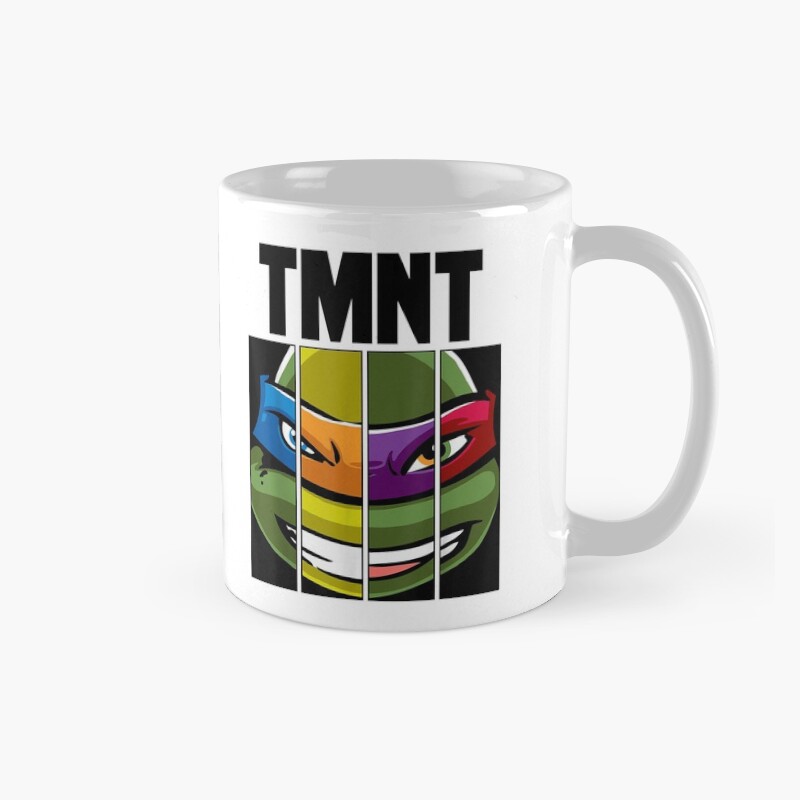 Cute Teenage Turtles Face Mashup Mug