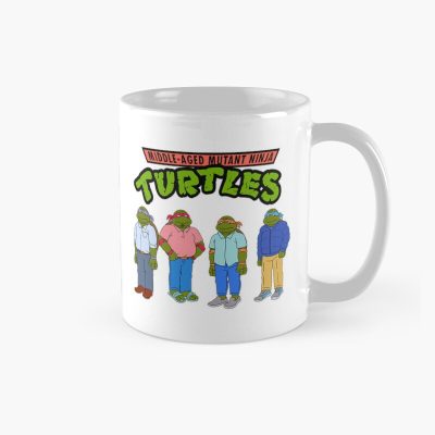 Mid Dle Aged M Utant Nin Ja Turtles Mug