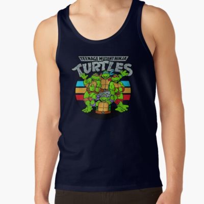 Teenage Mutant Ninja Turtles Retro Spot Logo Tank Top