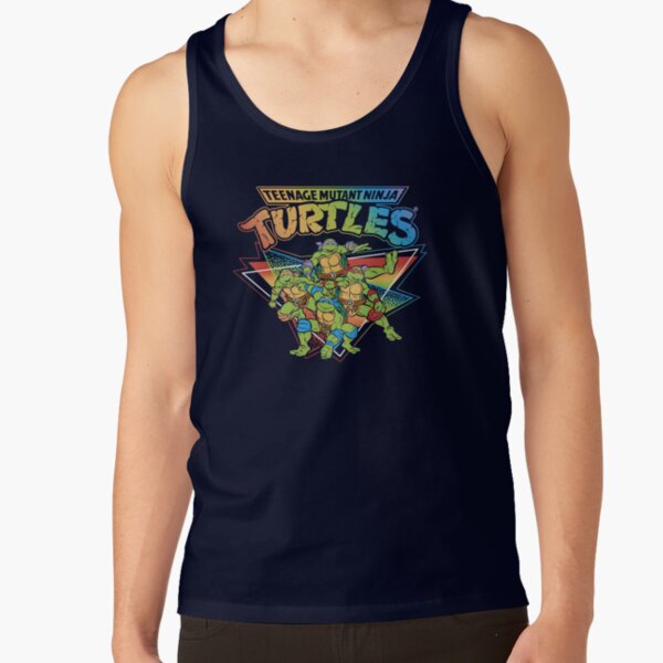 Teenage Mutant Ninja Turtles Pride Rainbow Gradient Tank Top - Image 5