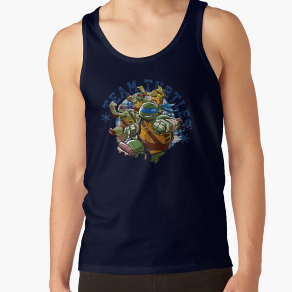 Teenage Mutant Ninja Turtles Vintage Collegiate Team Turtles Tank Top - Image 5