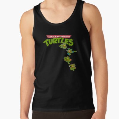 Teenage Mutant Ninja Turtles Swinging Side Ninja Icons Tank Top