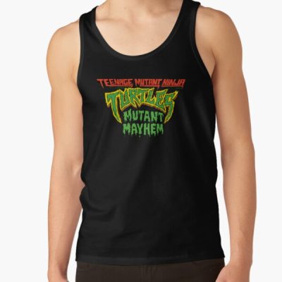 Teenage Mutant Ninja Turtles Mutant Mayhem Retro Slime Logo Tank Top