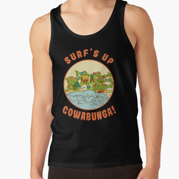 Teenage Mutant Ninja Turtles Surf S Up Circle Group Poster Tank Top - Image 2
