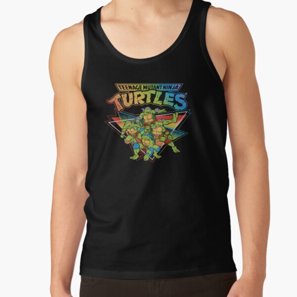Teenage Mutant Ninja Turtles Pride Rainbow Gradient Tank Top