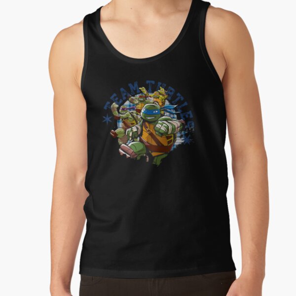 Teenage Mutant Ninja Turtles Vintage Collegiate Team Turtles Tank Top - Image 2