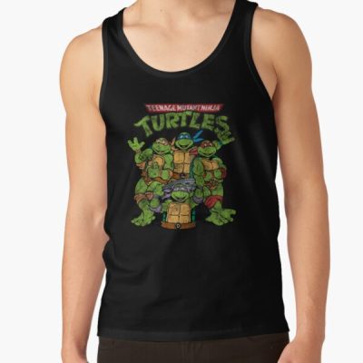 Teenage Mutant Ninja Turtles Classic Retro Logo Tank Top