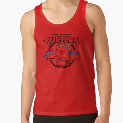 Teenage Mutant Ninja Turtles Tmnt Group Circle Tank Top