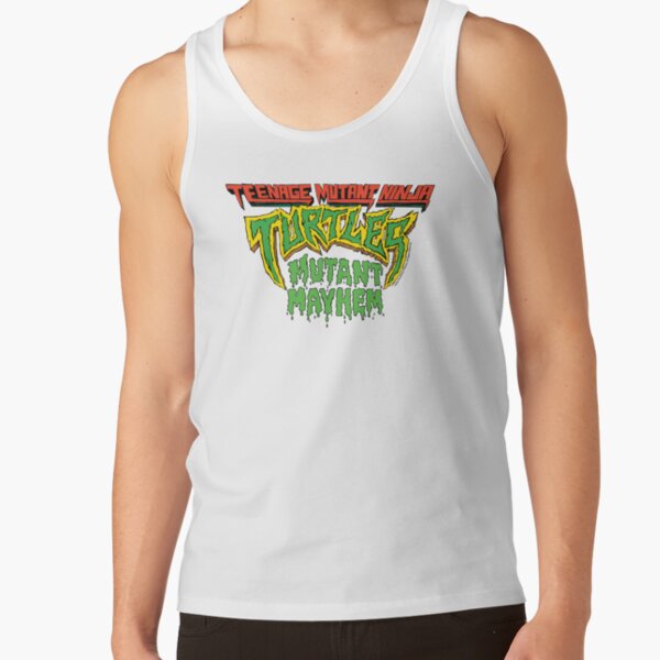 Teenage Mutant Ninja Turtles Mutant Mayhem Retro Slime Logo Tank Top - Image 2