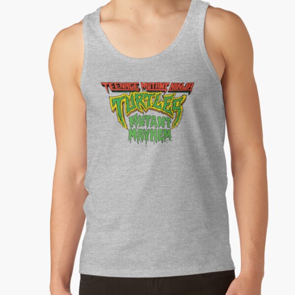 Teenage Mutant Ninja Turtles Mutant Mayhem Retro Slime Logo Tank Top - Image 3