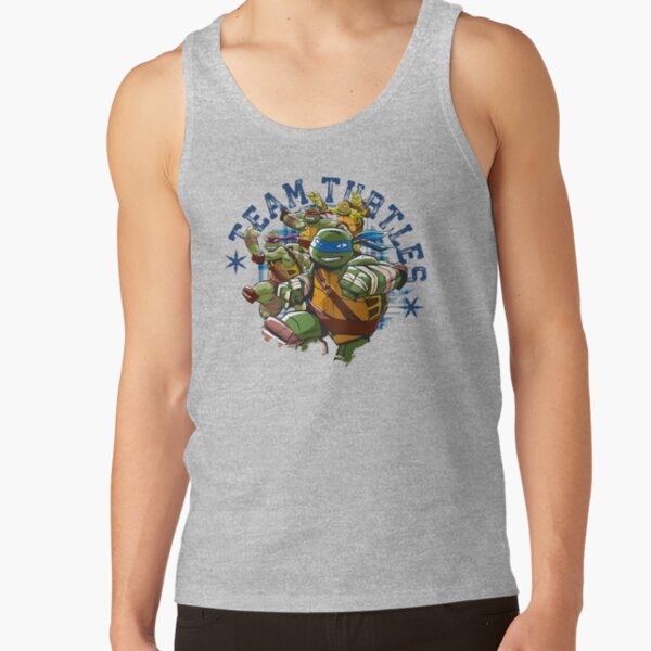 Teenage Mutant Ninja Turtles Vintage Collegiate Team Turtles Tank Top - Image 3