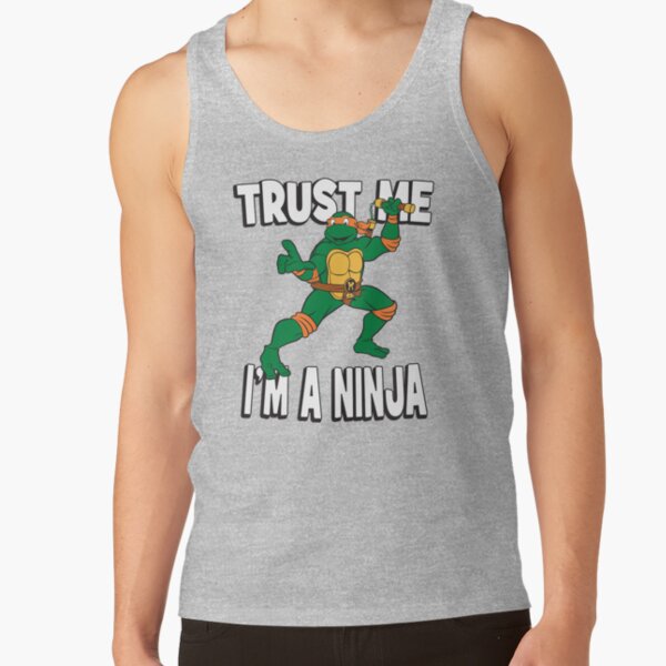 Teenage Mutant Ninja Turtles Michelangelo Trust I M A Ninja Tank Top - Image 3