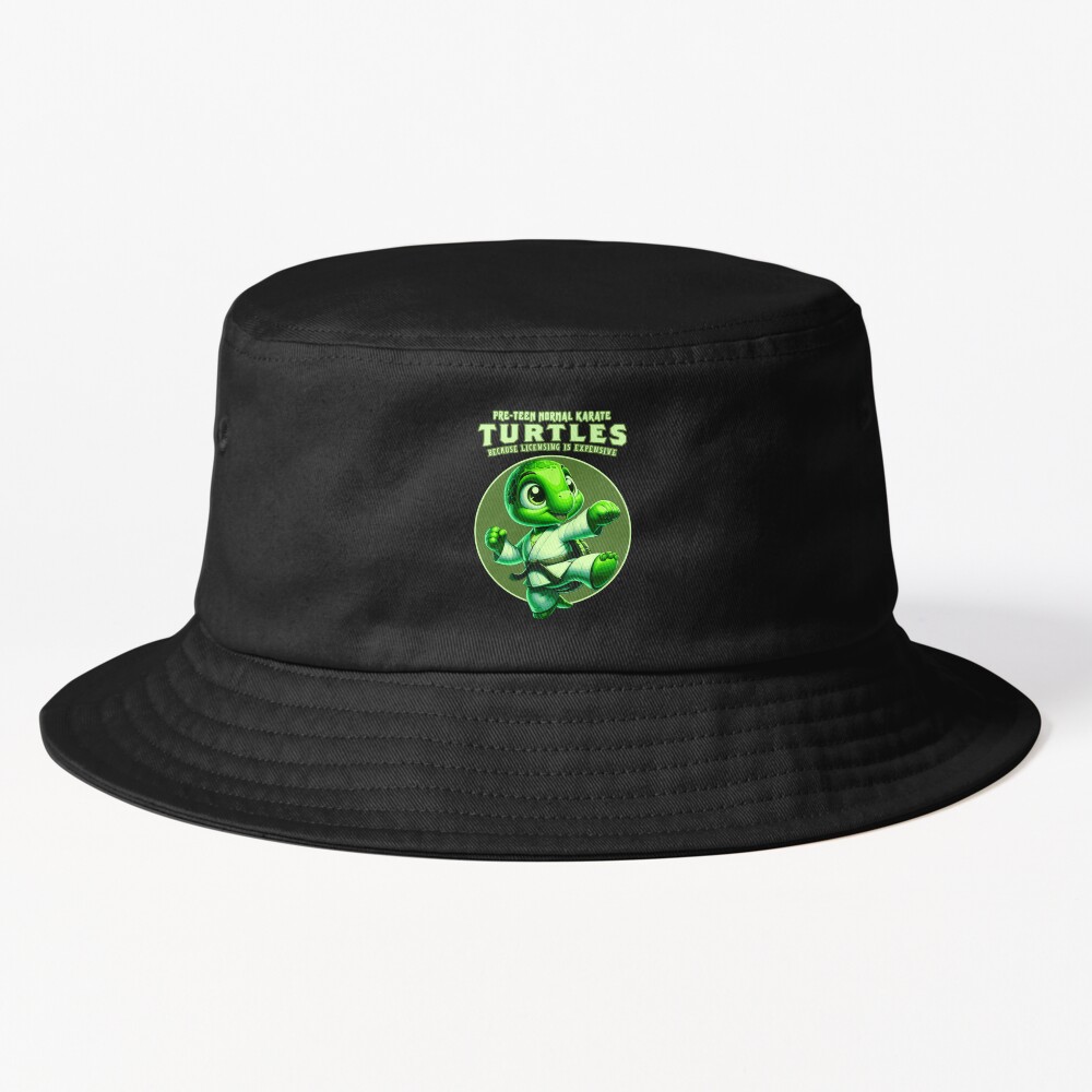 Pre Teen Normal Karate Turtles Bucket Hat