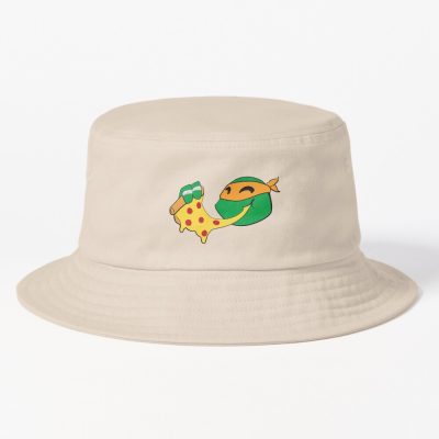 Tmnt Cheesy Pizza Michelangelo Bucket Hat