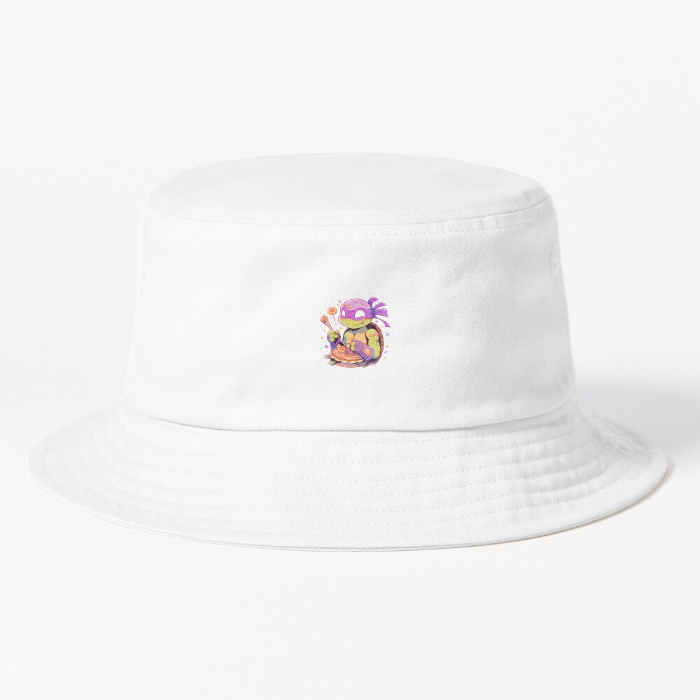 Ninja Turtles Donatello White Bucket Hat