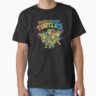 Teenage Mutant Ninja Turtles Pride Rainbow Gradient T-shirt