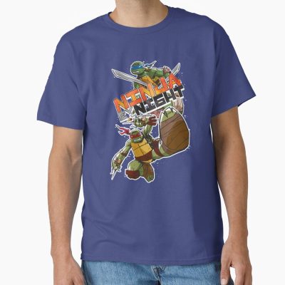 Teenage Mutant Ninja Turtles Ninja By Night Retro High Kick T-shirt