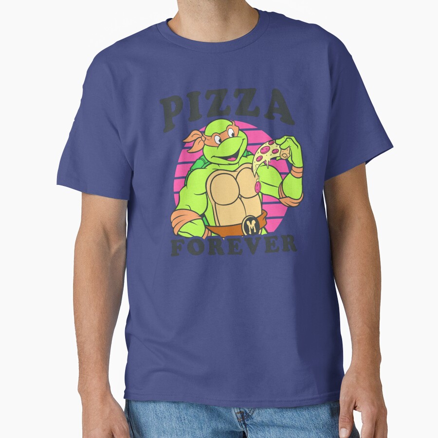 Teenage Mutant Ninja Turtles Michelangelo Pizza Forever T-shirt - Image 4