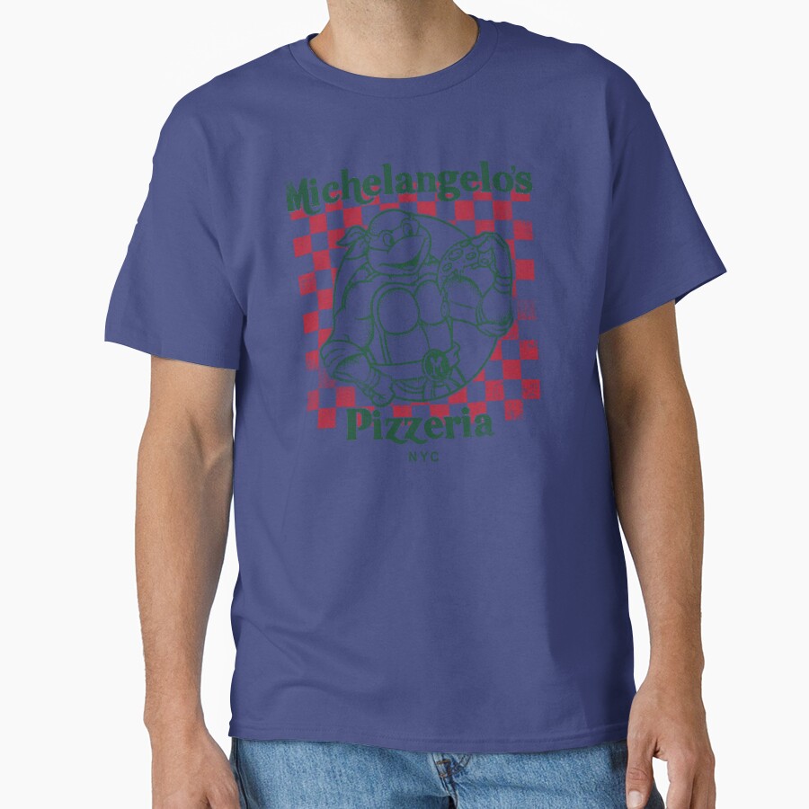 Teenage Mutant Ninja Turtles Mikey S Yummy Pizza T-shirt - Image 4