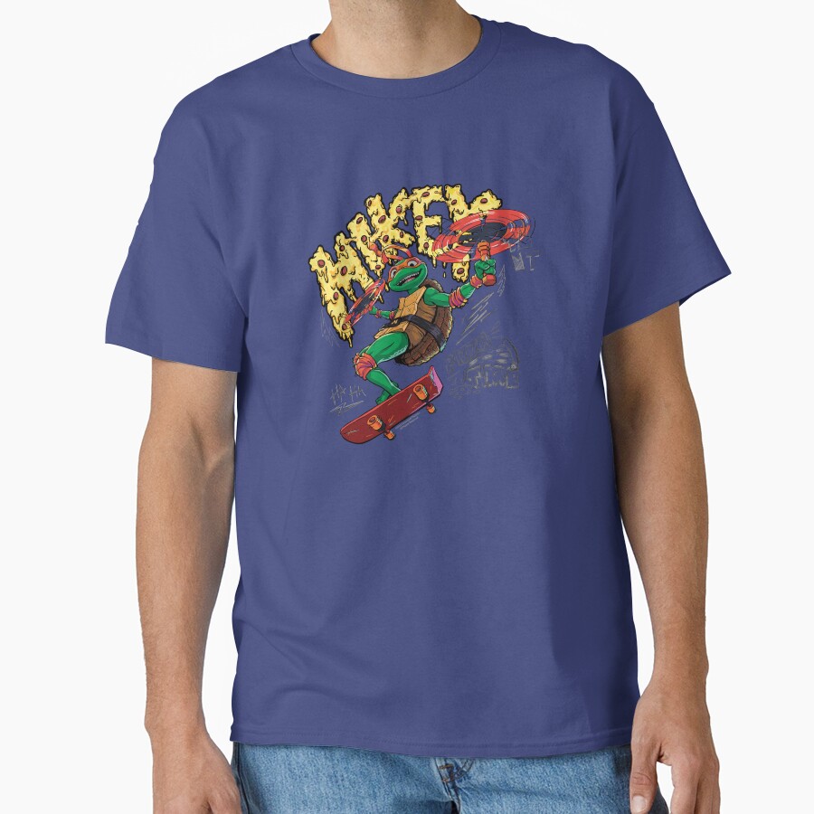 Teenage Mutant Ninja Turtles Mutant Mayhem Mikey Pose T-shirt - Image 4
