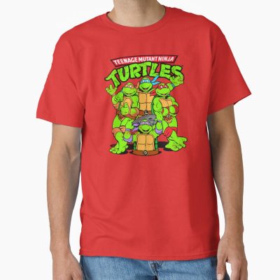 Teenage Mutant Ninja Turtles Classic Group Shot T-shirt