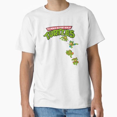 Teenage Mutant Ninja Turtles Swinging Side Ninja Icons T-shirt