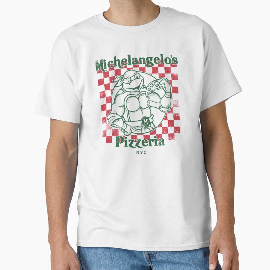 Teenage Mutant Ninja Turtles Mikey S Yummy Pizza T-shirt