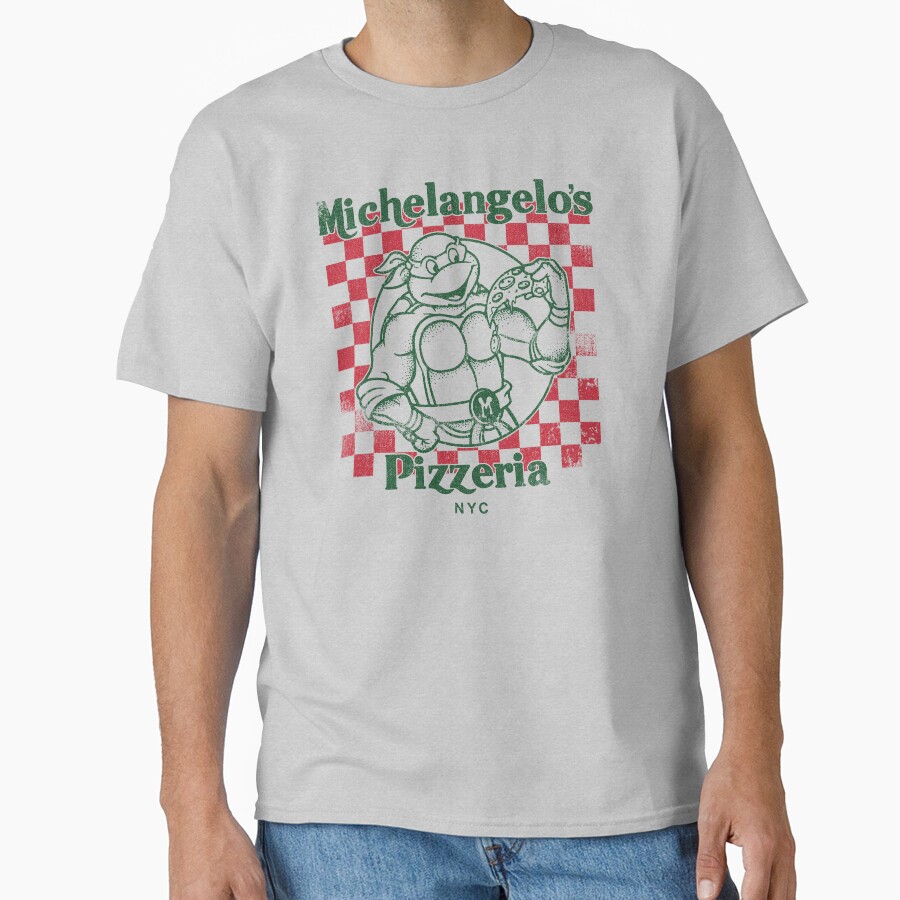 Teenage Mutant Ninja Turtles Mikey S Yummy Pizza T-shirt - Image 3