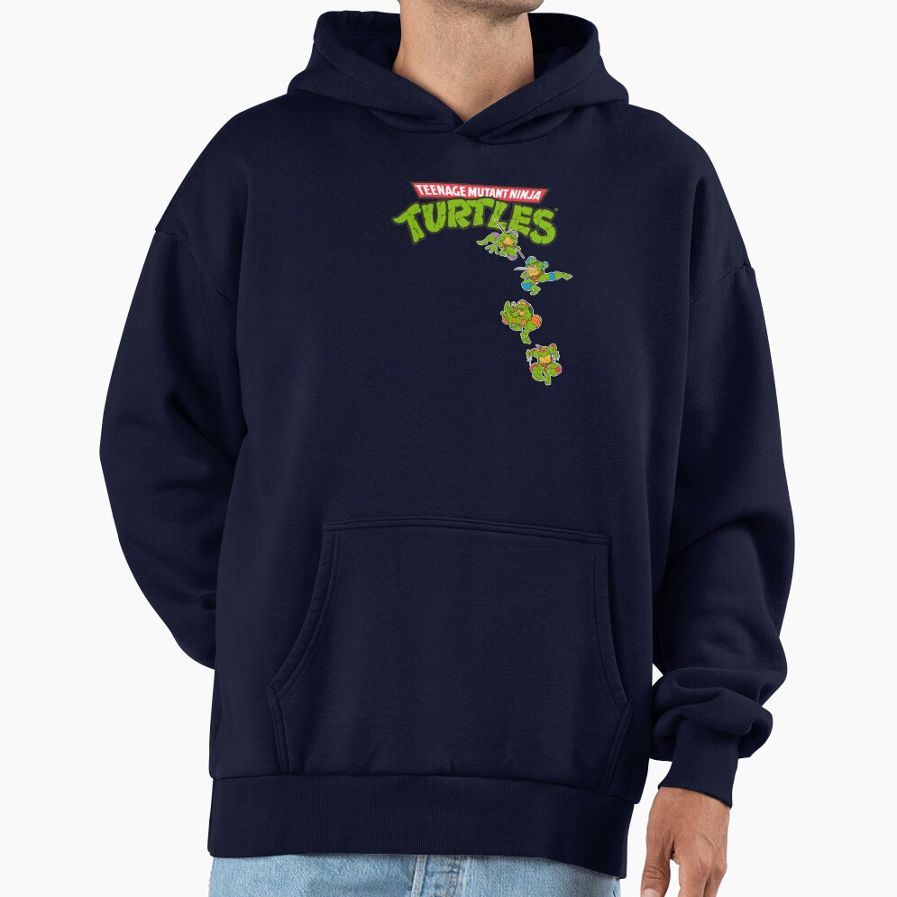 Teenage Mutant Ninja Turtles Swinging Side Ninja Icons Hoodie