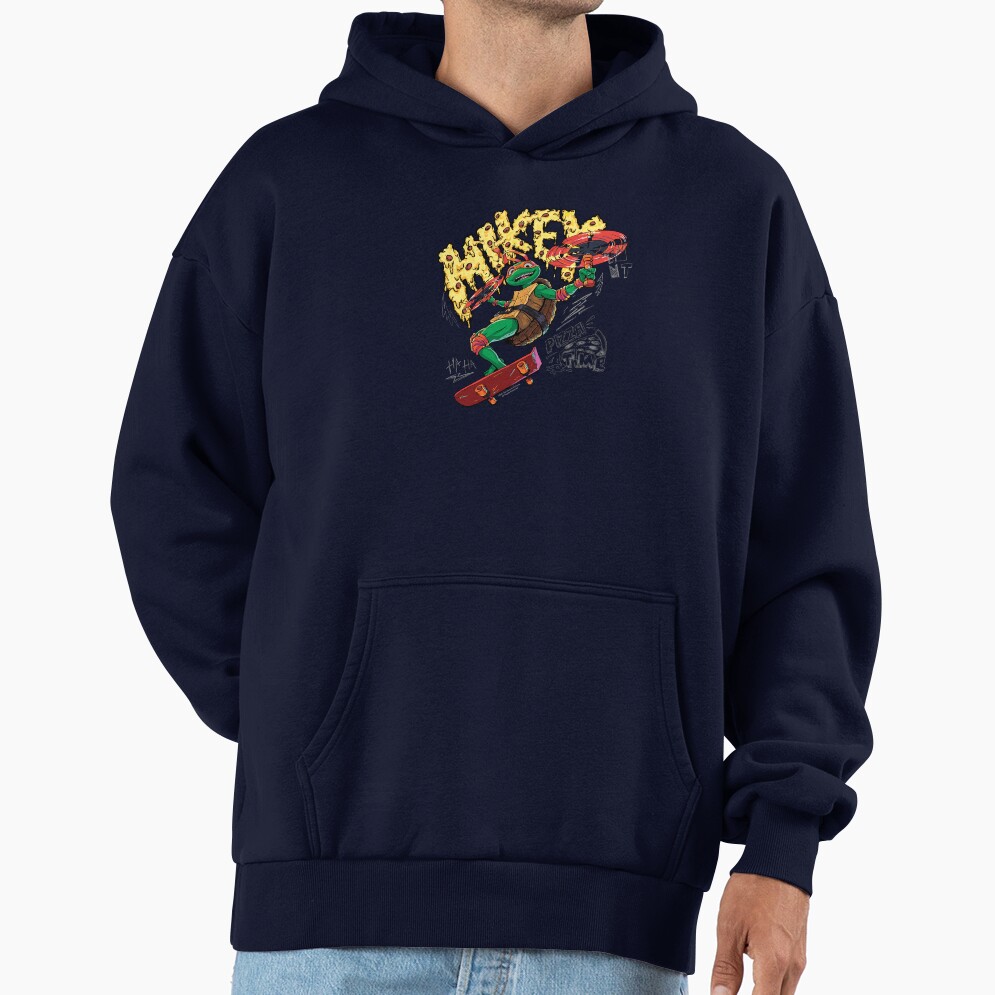 Teenage Mutant Ninja Turtles Mutant Mayhem Mikey Pose Hoodie - Image 5