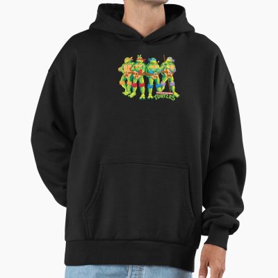 Teenage Mutant Ninja Turtles Polygon Geometric Ninja Group Hoodie