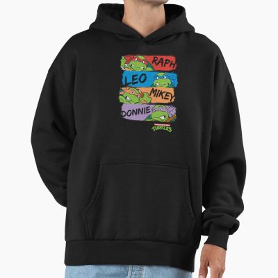 Teenage Mutant Ninja Turtles Nickname Retro Ninja Panels Hoodie