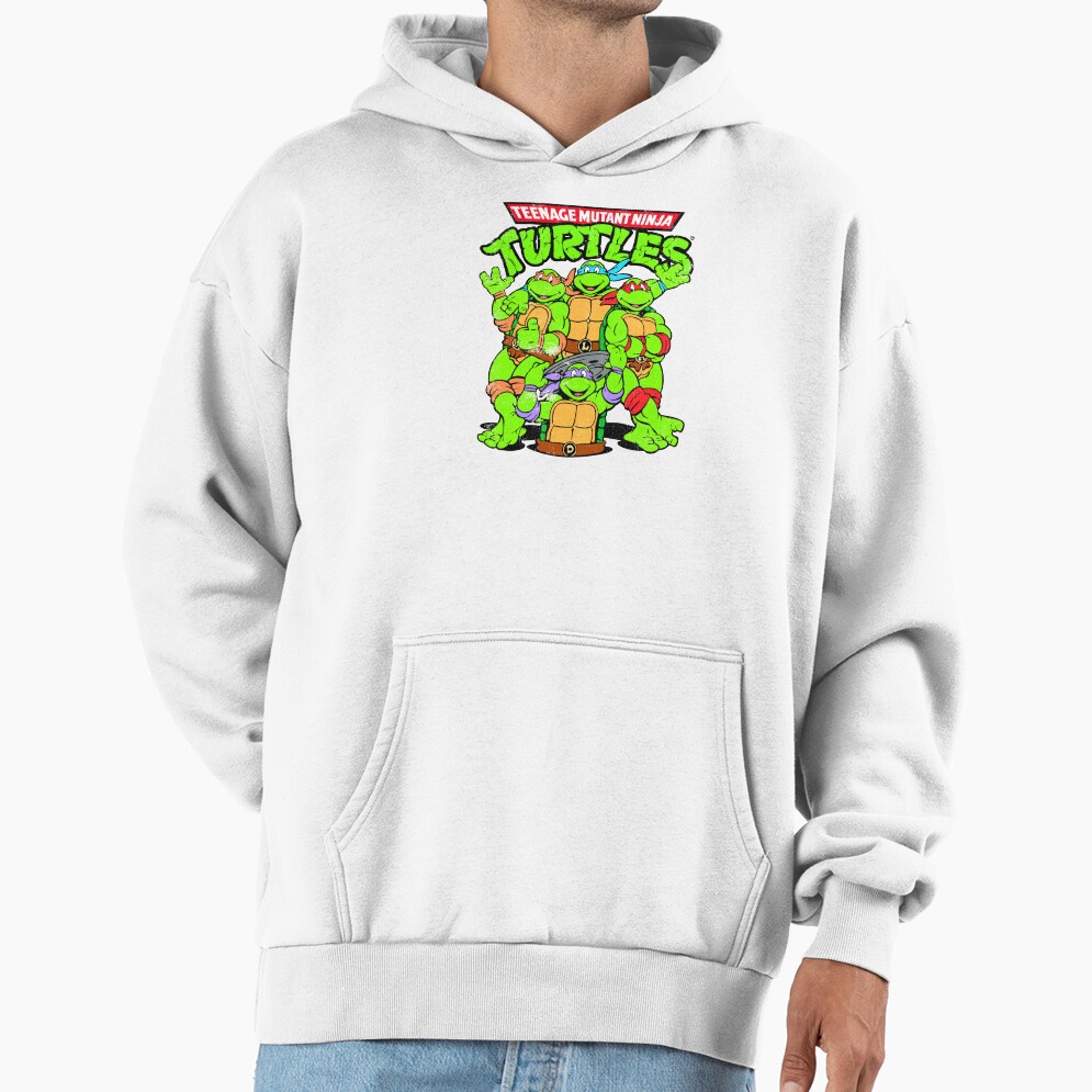 Teenage Mutant Ninja Turtles Classic Group Shot Hoodie - Image 2