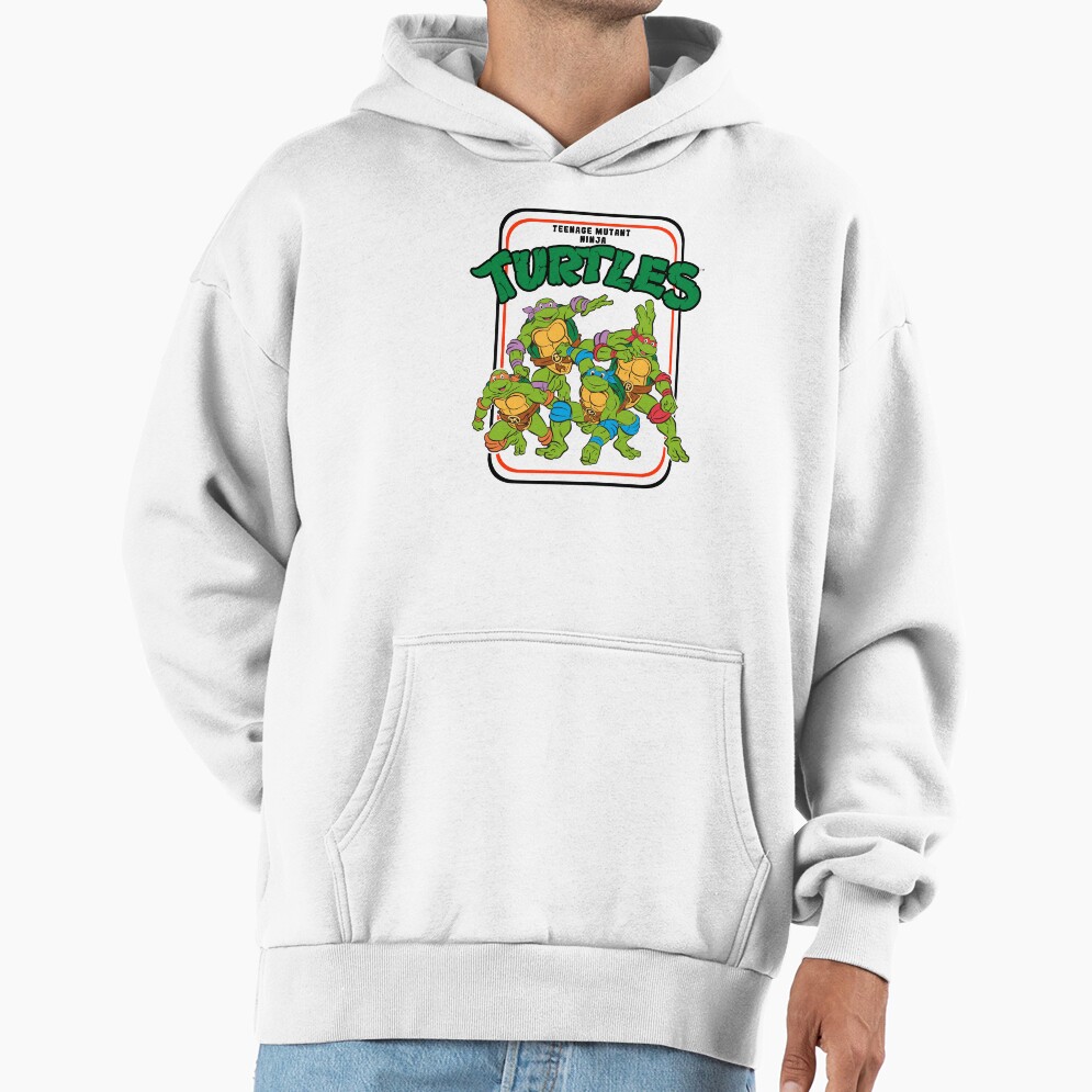 Teenage Mutant Ninja Turtles Vintage Cartoon Group Shot Hoodie