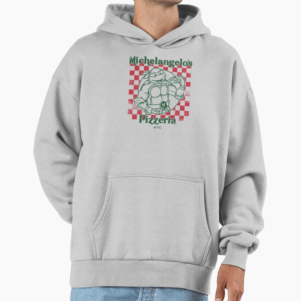 Teenage Mutant Ninja Turtles Mikey S Yummy Pizza Hoodie - Image 4