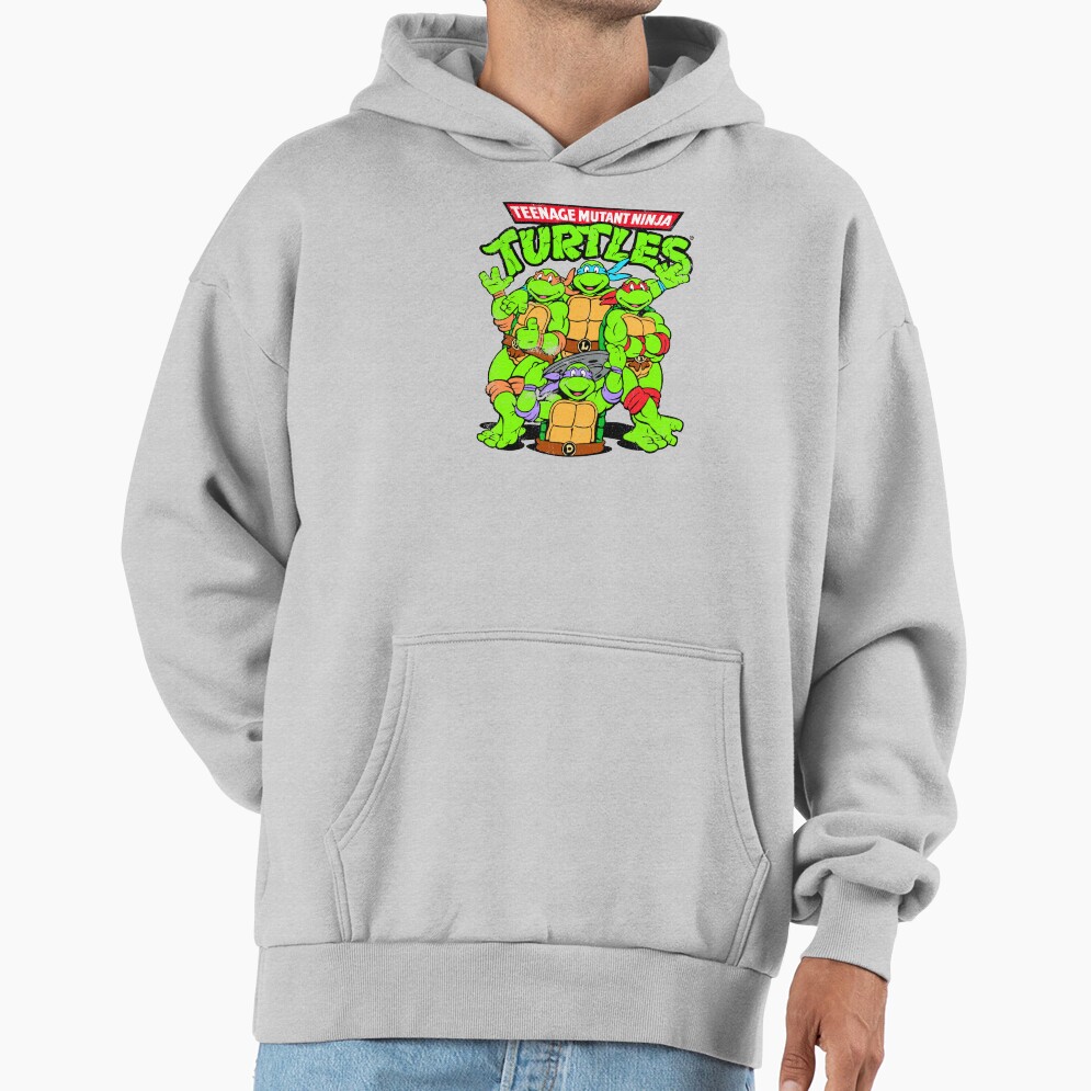 Teenage Mutant Ninja Turtles Classic Group Shot Hoodie - Image 5