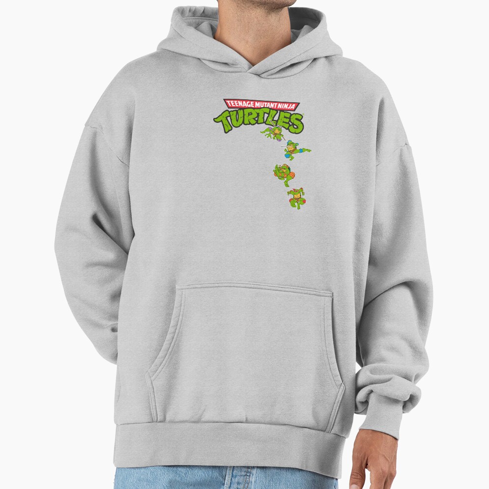 Teenage Mutant Ninja Turtles Swinging Side Ninja Icons Hoodie - Image 5