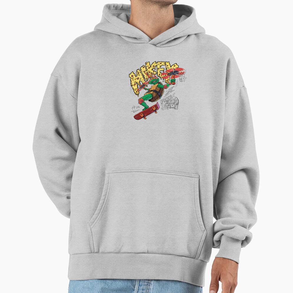 Teenage Mutant Ninja Turtles Mutant Mayhem Mikey Pose Hoodie - Image 4