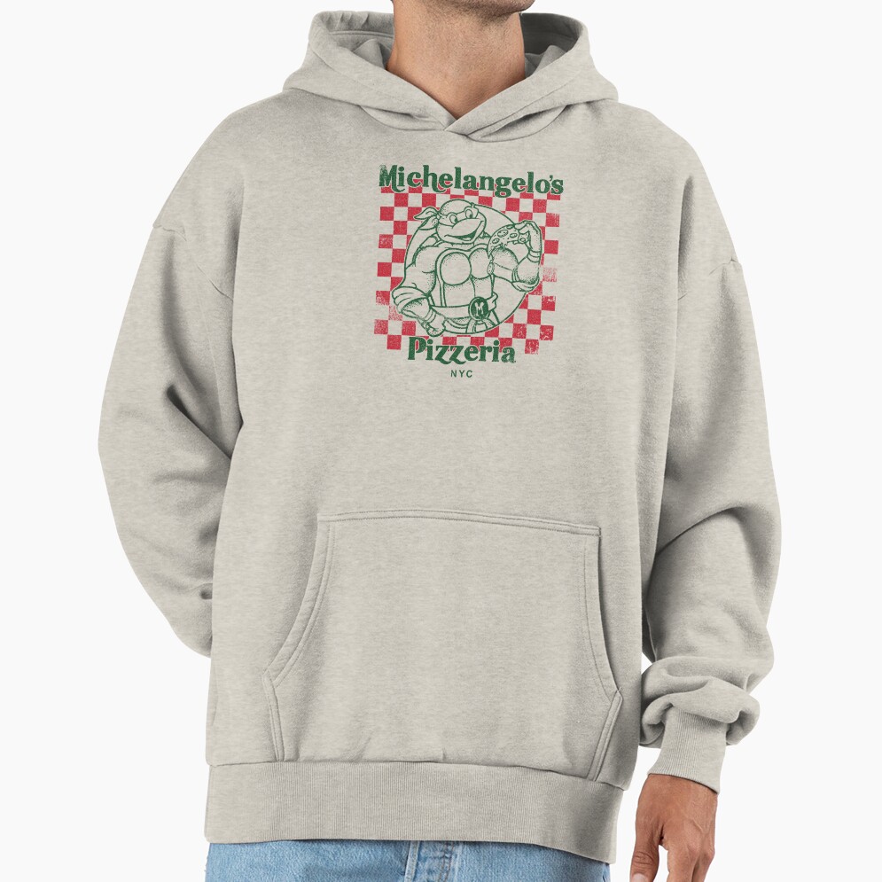 Teenage Mutant Ninja Turtles Mikey S Yummy Pizza Hoodie - Image 3