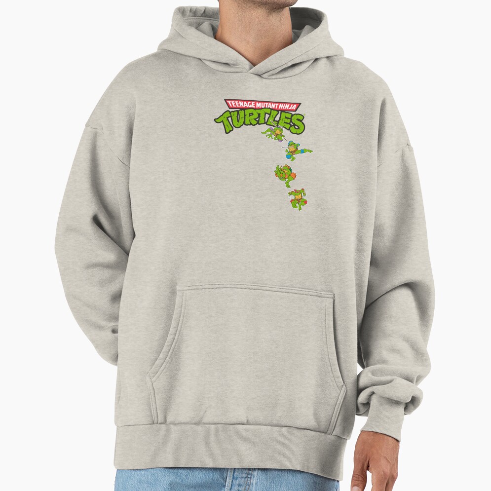 Teenage Mutant Ninja Turtles Swinging Side Ninja Icons Hoodie - Image 4