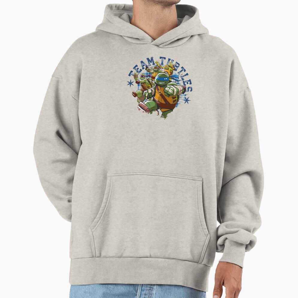 Teenage Mutant Ninja Turtles Vintage Collegiate Team Turtles Hoodie - Image 3