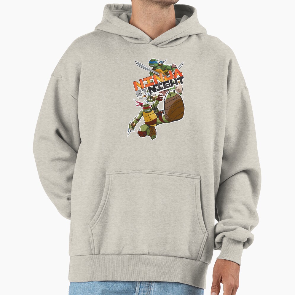 Teenage Mutant Ninja Turtles Ninja By Night Retro High Kick Hoodie