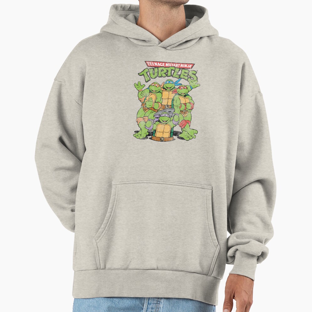 Teenage Mutant Ninja Turtles Classic Retro Logo Hoodie