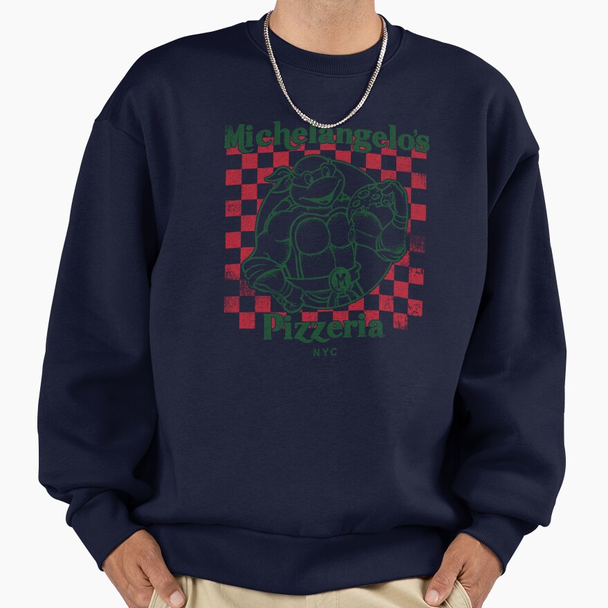 Teenage Mutant Ninja Turtles Mikey S Yummy Pizza Sweatshirt - Image 5